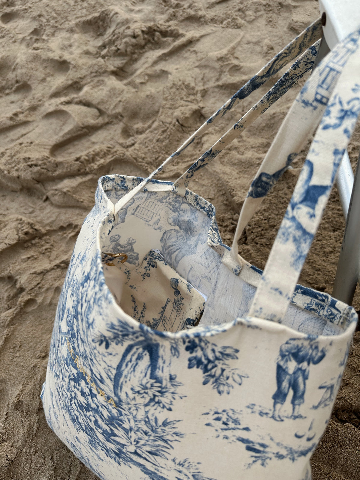 Bolso azul Carabassí