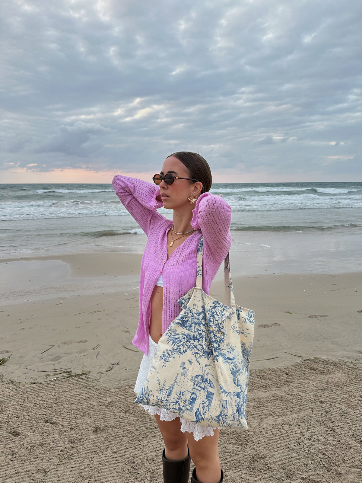Bolso azul Carabassí